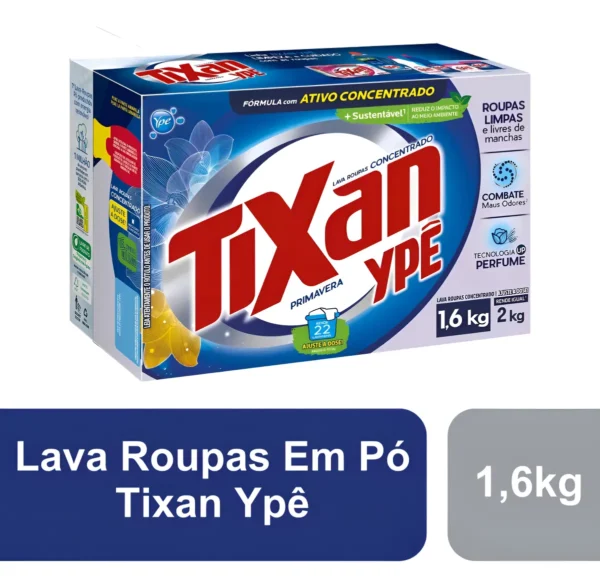 Tixan Ypê Primavera Pó Cx 1.6 kg